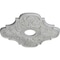 Ekena Millwork Peralta Ceiling Medallion (Fits Canopies up to 4 5/8"), 17 3/4"OD x 3 1/8"ID x 1"P, Frost CM17PEFRF - alternate 3